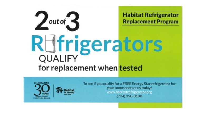 Habitat Refrigerator Replacement Program
