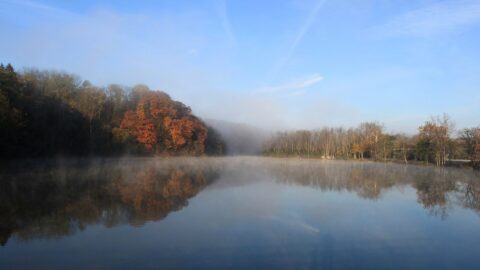 superior township lake background