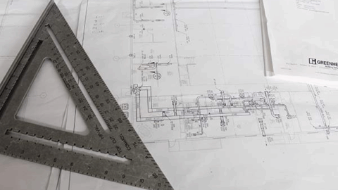 build department stock photo