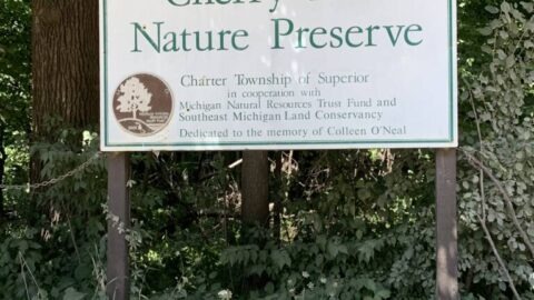 nature preserve sign