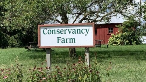 conservancy farm sign